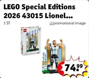 Kruidvat LEGO Special Editions 2026 43015 Lionel Messi – Voetballegende aanbieding