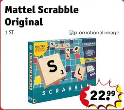 Kruidvat Mattel Scrabble Original aanbieding