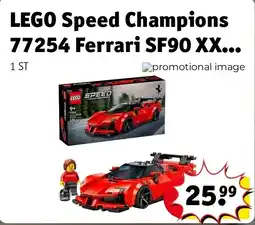 Kruidvat LEGO Speed Champions 77254 Ferrari SF90 XX Stradale Sportauto aanbieding