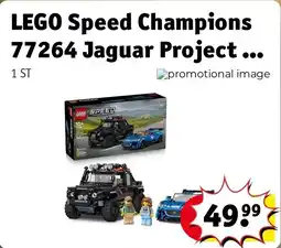 Kruidvat LEGO Speed Champions 77264 Jaguar Project 7 en Land Rover Defender aanbieding