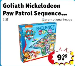 Kruidvat Goliath Nickelodeon Paw Patrol Sequence Junior aanbieding