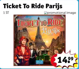 Kruidvat Ticket To Ride Parijs aanbieding