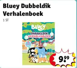Kruidvat Bluey Dubbeldik Verhalenboek aanbieding