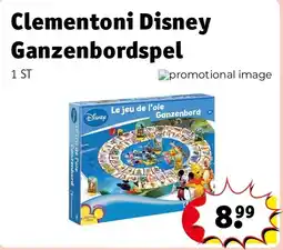 Kruidvat Clementoni Disney Ganzenbordspel aanbieding