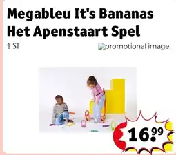 Kruidvat Megableu It's Bananas Het Apenstaart Spel aanbieding