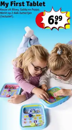 Kruidvat My First Tablet aanbieding