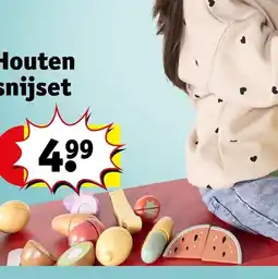 Kruidvat Houten snijset aanbieding