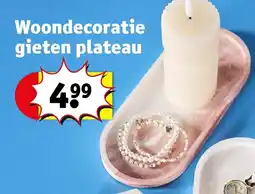 Kruidvat Woondecoratie gieten plateau aanbieding