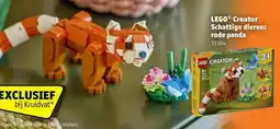 Kruidvat LEGO Creator Schattige dieren: rode panda aanbieding