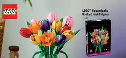 Kruidvat LEGO Botanicals Boeket met tulpen aanbieding