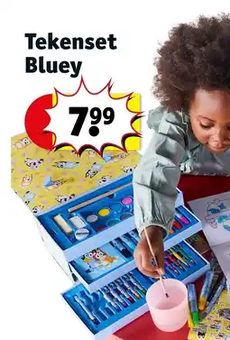Kruidvat Tekenset Bluey aanbieding