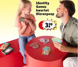 Kruidvat Identity Games kwartet Dierenpoep aanbieding