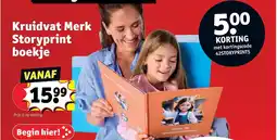Kruidvat Kruidvat Merk Storyprint boekje aanbieding