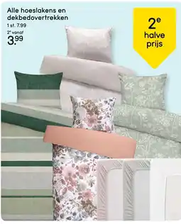 Leen Bakker Alle hoeslakens en dekbedovertrekken aanbieding