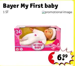 Kruidvat Bayer My First baby aanbieding