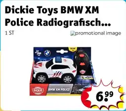 Kruidvat Dickie Toys BMW XM Police Radiografisch Bestuurbare Politieauto aanbieding