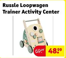 Kruidvat Russle Loopwagen Trainer Activity Center aanbieding