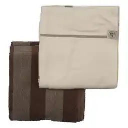 Albert Heijn Walra Keukentextielset basic brown aanbieding