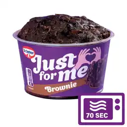 Albert Heijn Dr. Oetker Just for me brownie mini cake aanbieding