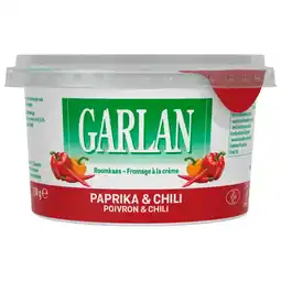 Albert Heijn Garlan Roomkaas met paprika & chili aanbieding