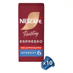 Albert Heijn Nescafé Roastery espresso light decafe capsules aanbieding