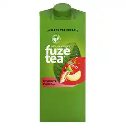 Albert Heijn Fuze Tea Black tea strawberry melon aanbieding