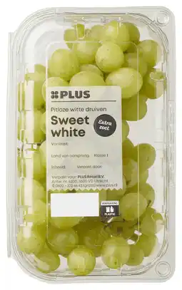 PLUS PLUS Druiven Sweet White aanbieding