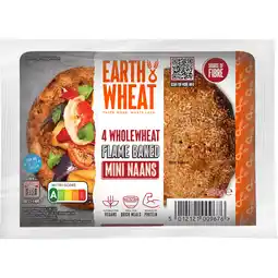 PLUS Earth & Wheat Mini naanbrood volkoren aanbieding