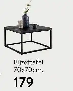 Profijt Meubel Bijzettafel 70x70cm aanbieding