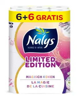 PLUS NALYS Keukenpapier Limited 6+6 gratis aanbieding