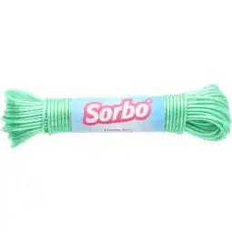 PLUS Sorbo Waslijndraad 20mtr aanbieding