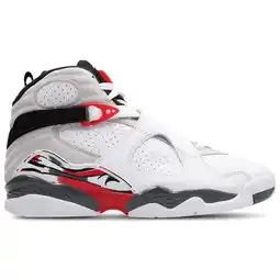 Foot Locker Jordan Retro 8 Sneakers Heren - Wit - Maat 43 - Leer aanbieding