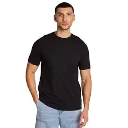 Foot Locker LCKR Moswood T-shirts Heren - Zwart - Maat XS - Katoen Jersey aanbieding