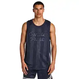 Foot Locker LCKR League Basketball Mesh Jersey Vesten Heren - Blauw - Maat XS - Poly Mesh aanbieding