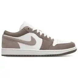 Foot Locker Jordan 1 Low Sneakers Heren - Grijs - Maat 40 - Leer aanbieding