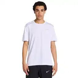 Foot Locker Nike Miler T-shirts Heren - Wit - Maat S - Poly Jersey aanbieding