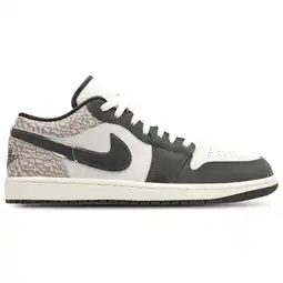 Foot Locker Jordan 1 Low Sneakers Heren - Wit - Maat 40 - Leer aanbieding
