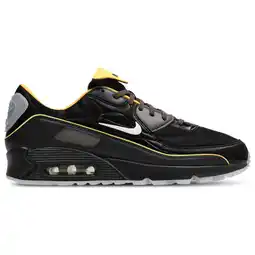 Foot Locker Nike Air Max 90 Sneakers Heren - Oranje - Maat 40 - Mesh/Synthetisch aanbieding