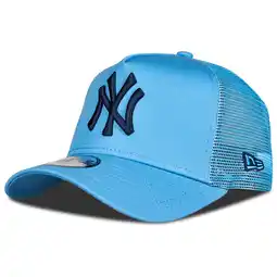 Foot Locker New Era Trucker Petten Unisex - Blauw - Maat YOUTH - Poly (Polyester) aanbieding