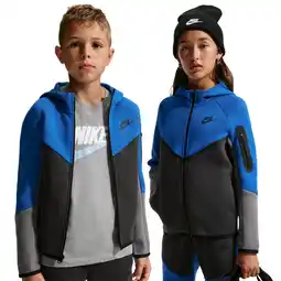 Foot Locker Nike Tech Hoodies Kinder - Blauw - Maat 122 - 128 CM aanbieding