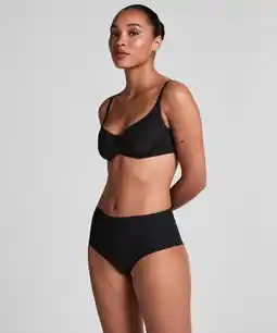 Hunkemoller Hunkemöller Invisible high waist brazilian Zwart aanbieding