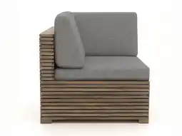 Kees Smit + 10% kassakorting | ROUGH-C/Cosiraw hoek loungeset met vuurtafel 4-delig aanbieding