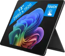 Coolblue Microsoft Surface Pro 12th Gen - M12 / 16GB / 512GB Black aanbieding