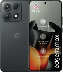 Coolblue Motorola Edge 70 Max 256GB Zwart 5G aanbieding