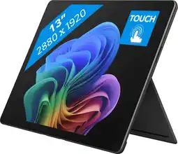 Coolblue Microsoft Surface Pro 12th Gen - M12 / 16GB / 1TB Black aanbieding