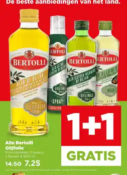 PLUS Alle Bertolli Olijfolie aanbieding