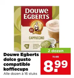 PLUS Douwe Egberts dolce gusto compatible koffiecups aanbieding