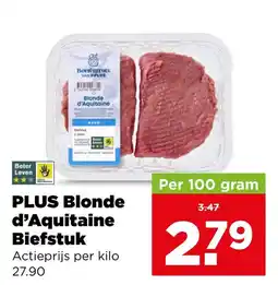 PLUS PLUS Blonde d'Aquitaine Biefstuk aanbieding