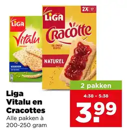 PLUS Liga Vitalu en Cracottes aanbieding