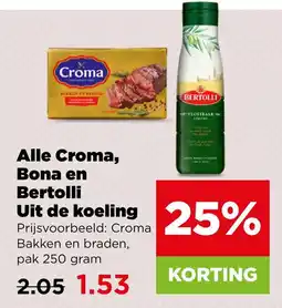 PLUS Alle Croma, Bona en Bertolli aanbieding